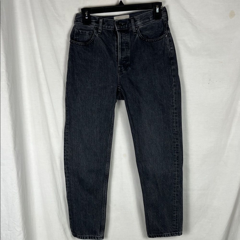 Everlane The 90's Cheeky Jean Black Cropped Jeans